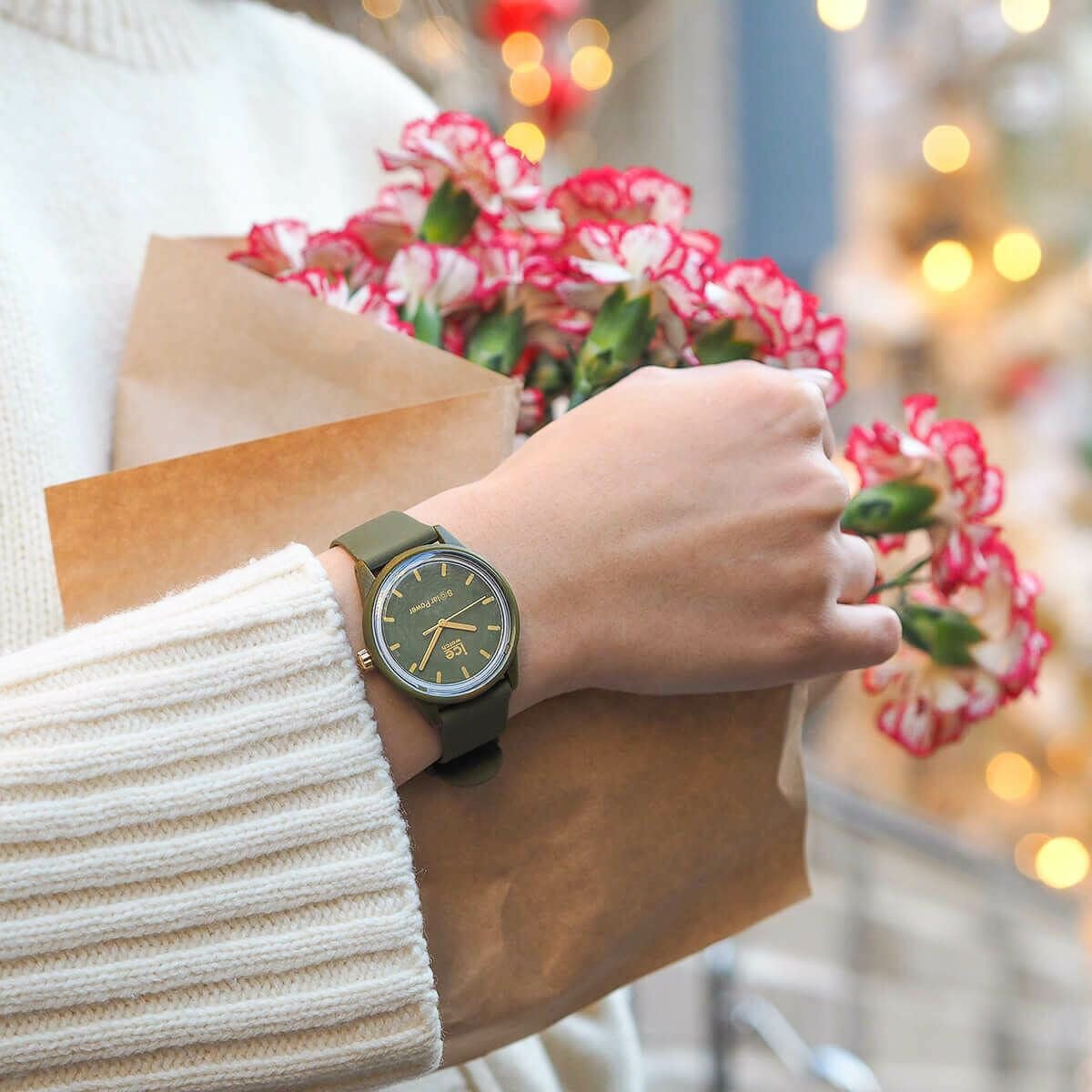 ICE solar power - カーキ - スモール | アイスウォッチ公式オンライン