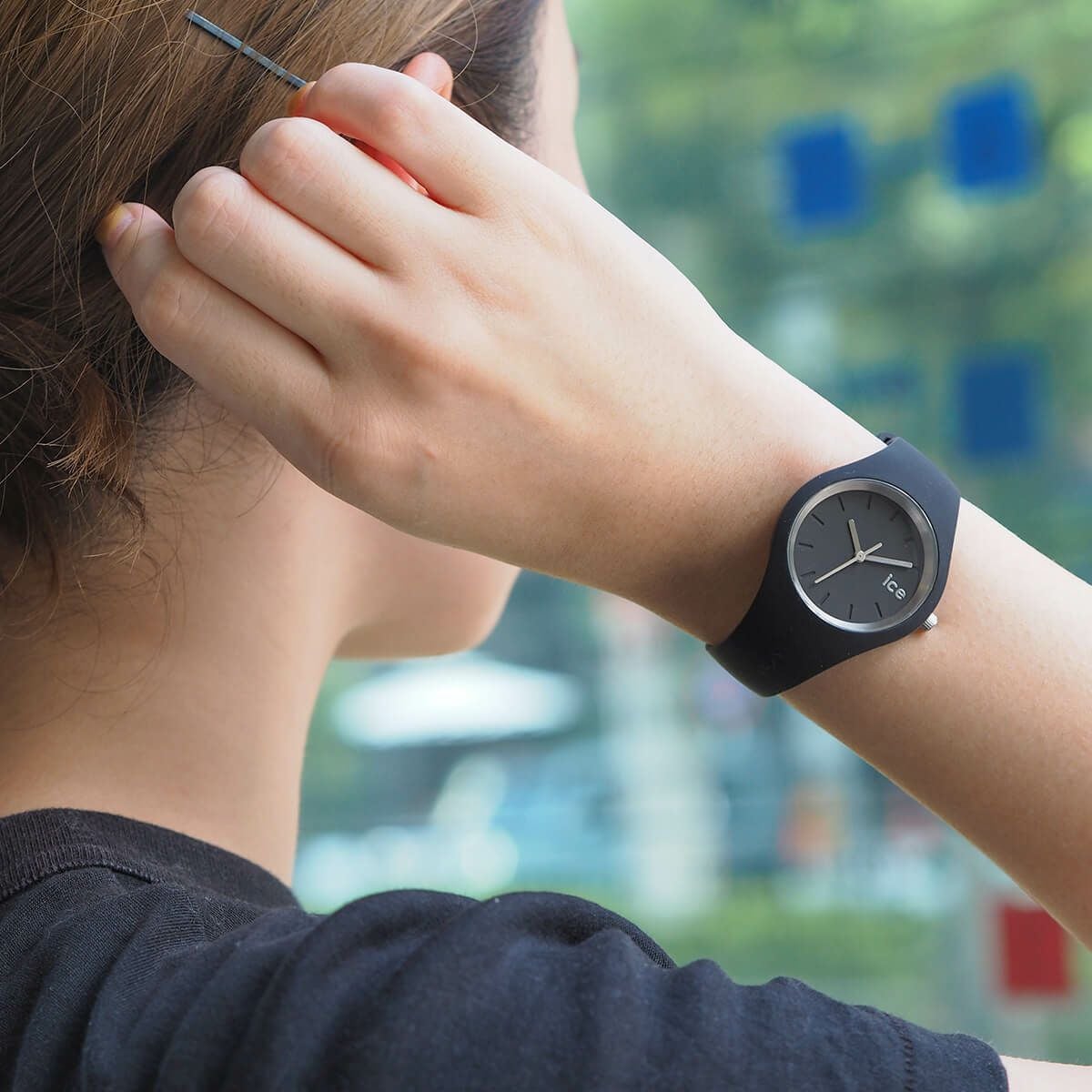 アイスエニー　ブラック　スモール　着用画像