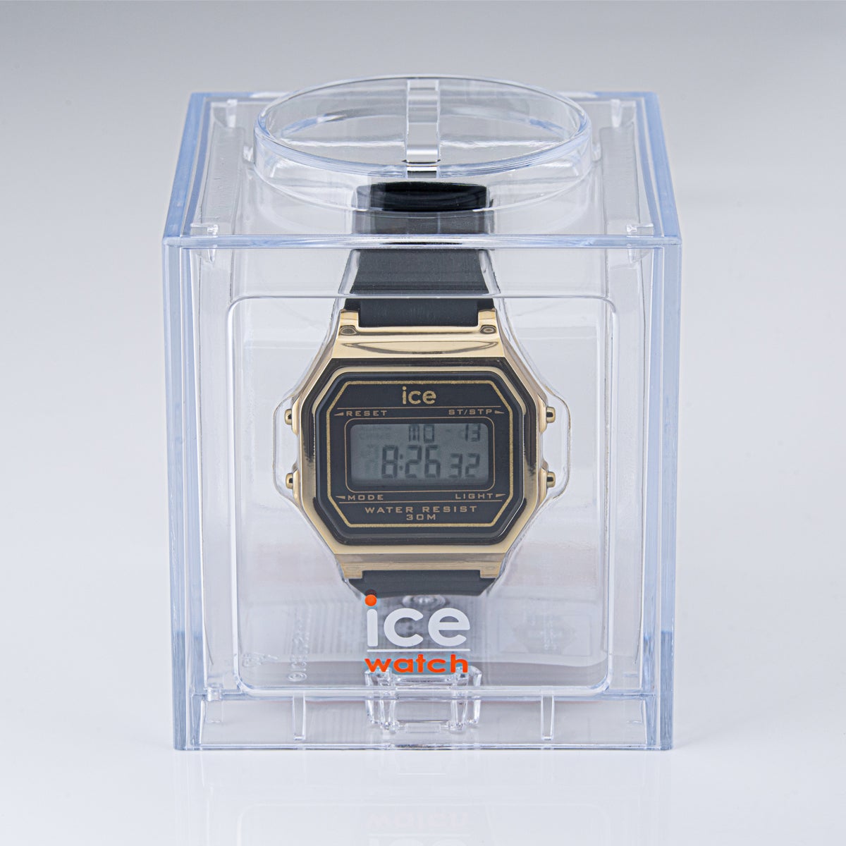 ICE digit retro - ブラックゴールド - スモール | アイスウォッチ公式