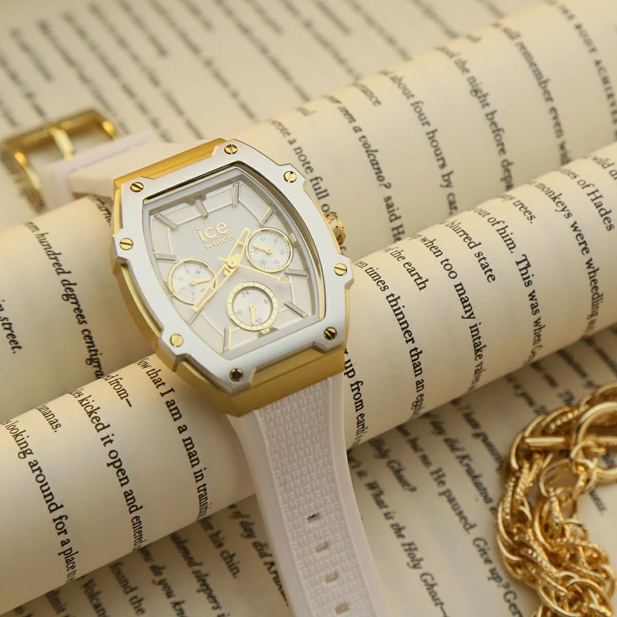 ICE boliday - ホワイトゴールド - スモール | アイスウォッチ公式