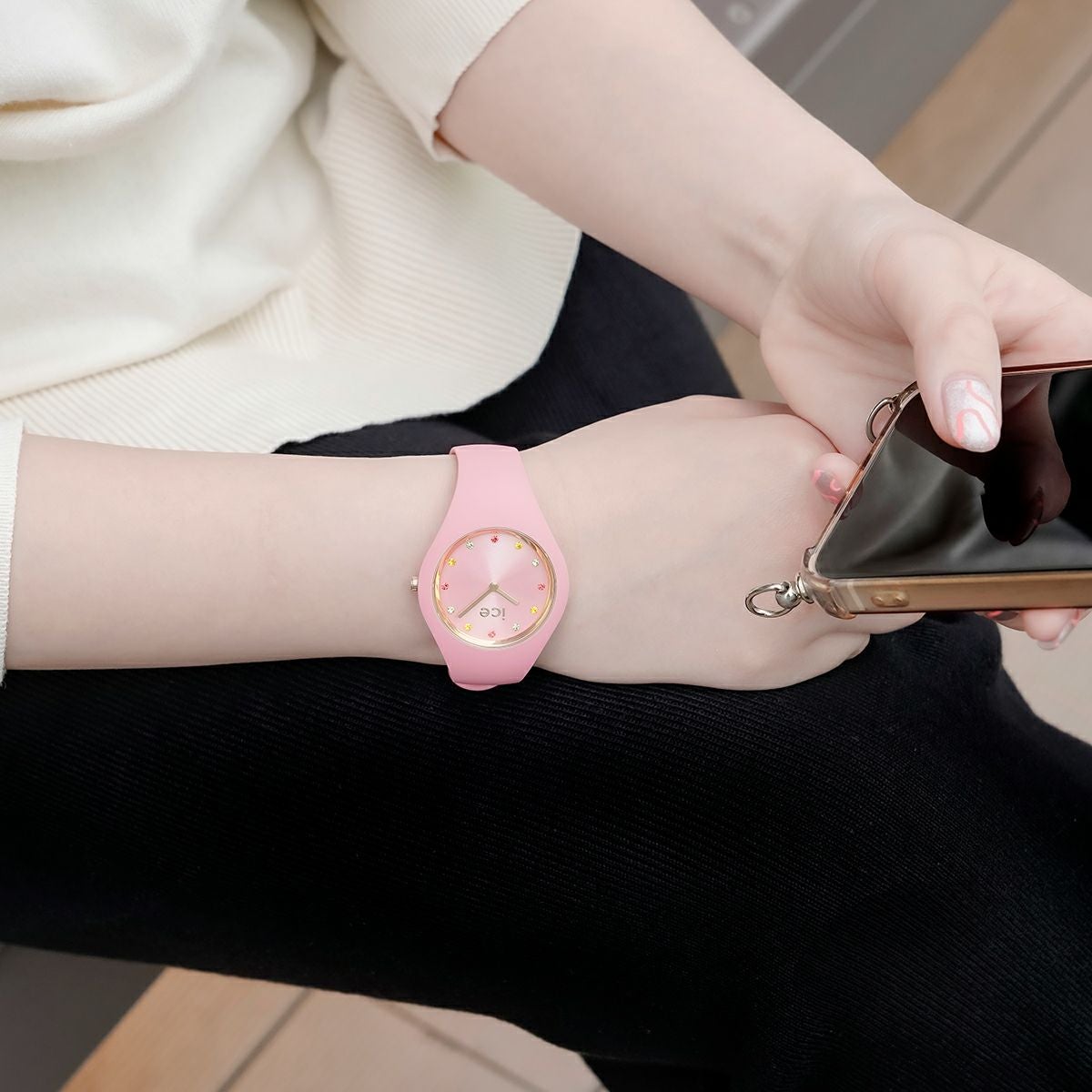 アイスコスモ クォーツピンク スモールプラス