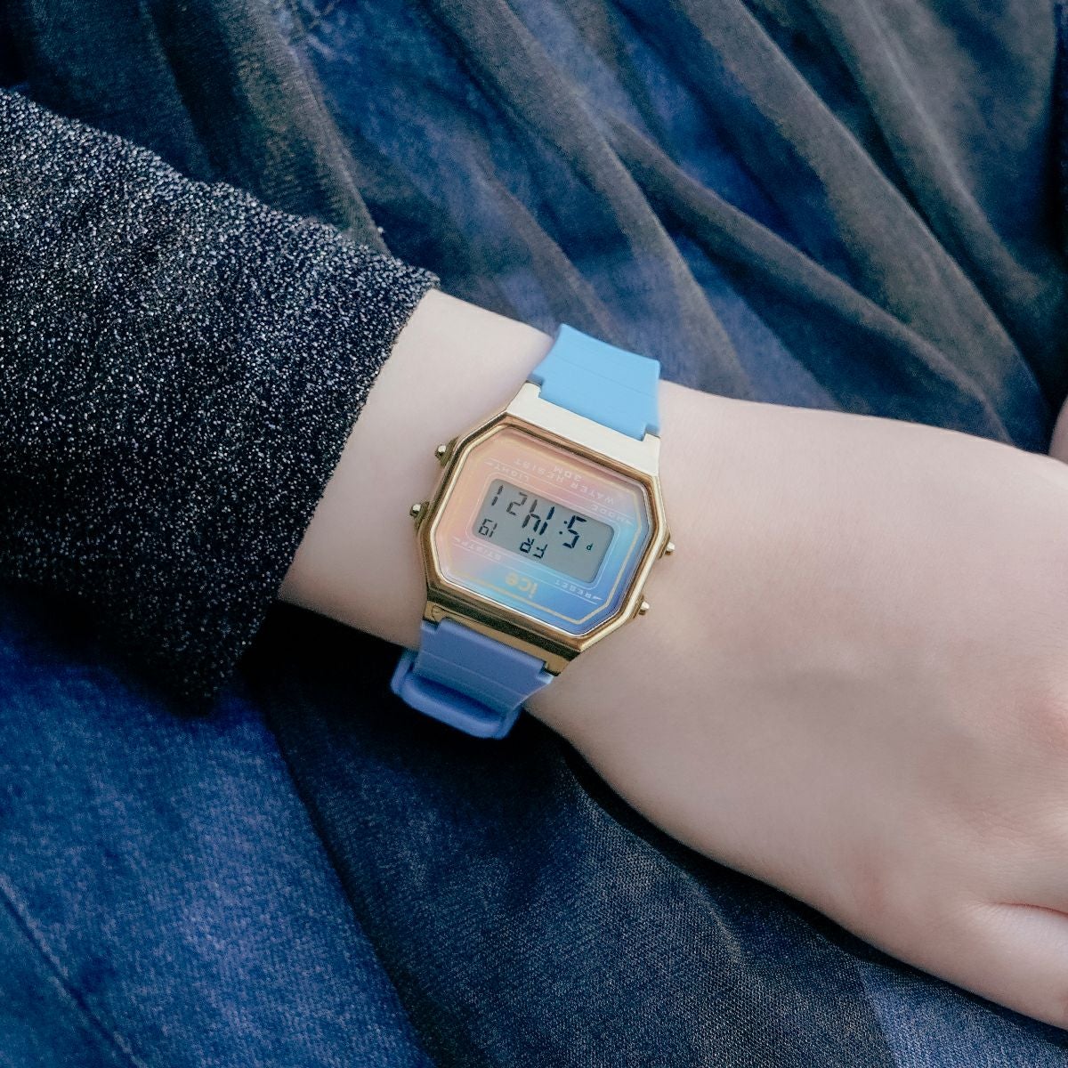 アイスウォッチ♡パラダイス ICE digit retro - ネオンピンク - スモール