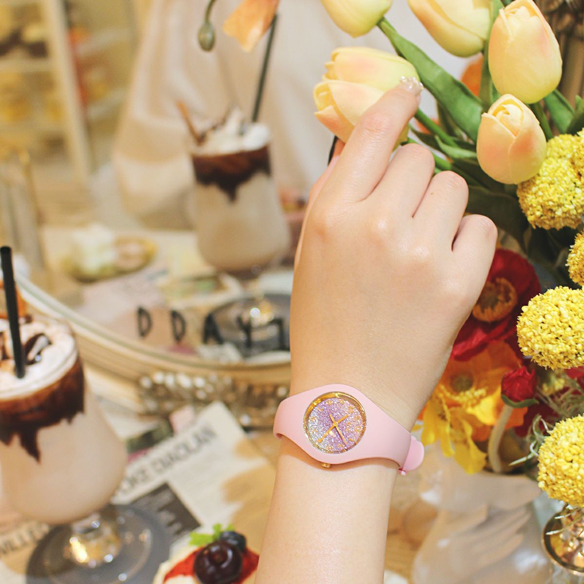 ❤準新品❤ICE glitter - ピンクコズミック - S31- 3H ice watch - ❤準新品❤ICE glitter - ピンクコズミック - S31- 3Hの