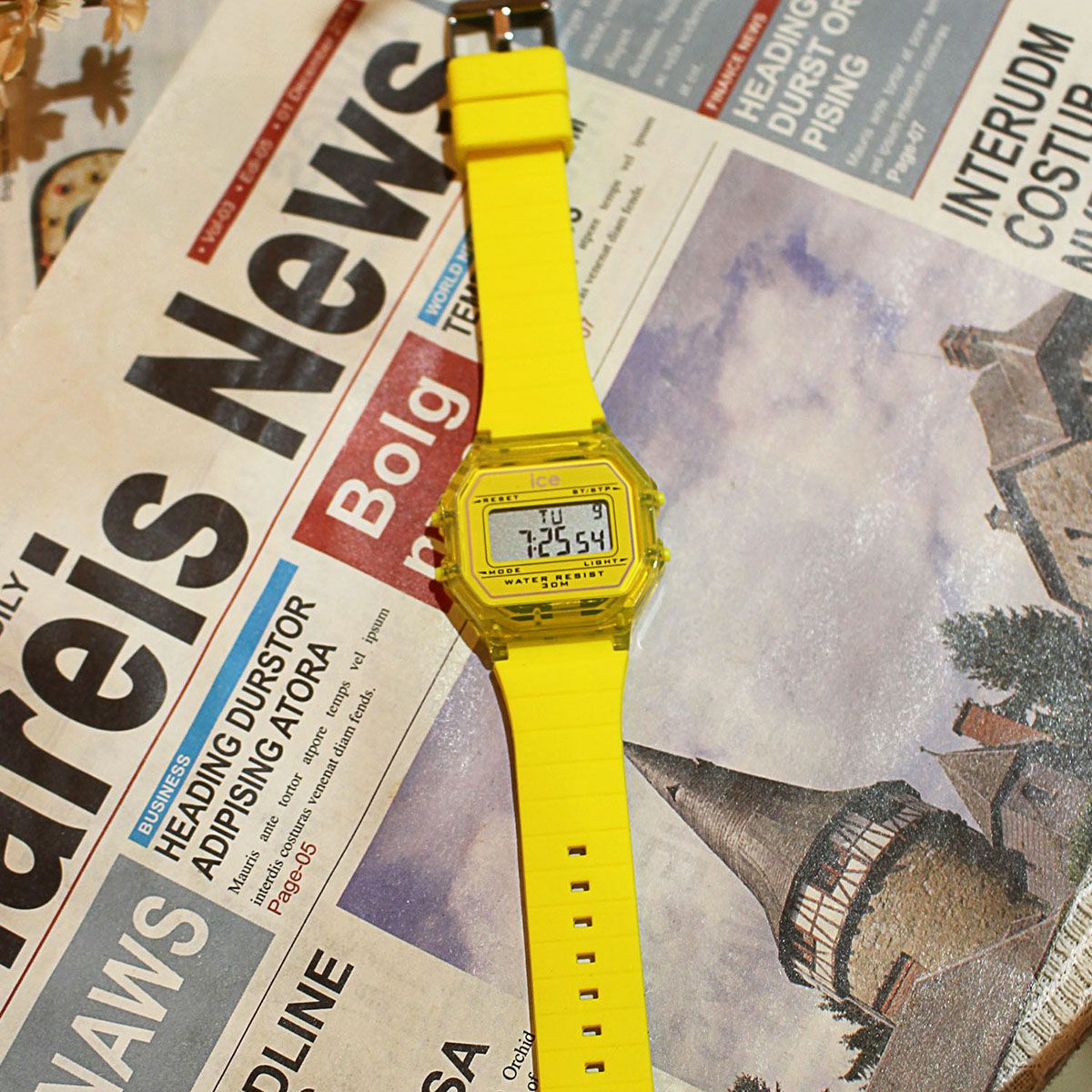 アイスデジットレトロ エレクトリックイエロー スモール