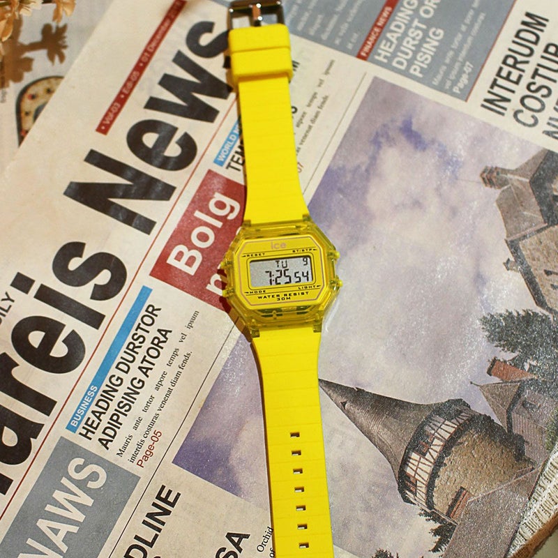 アイスデジットレトロ エレクトリックイエロー スモール