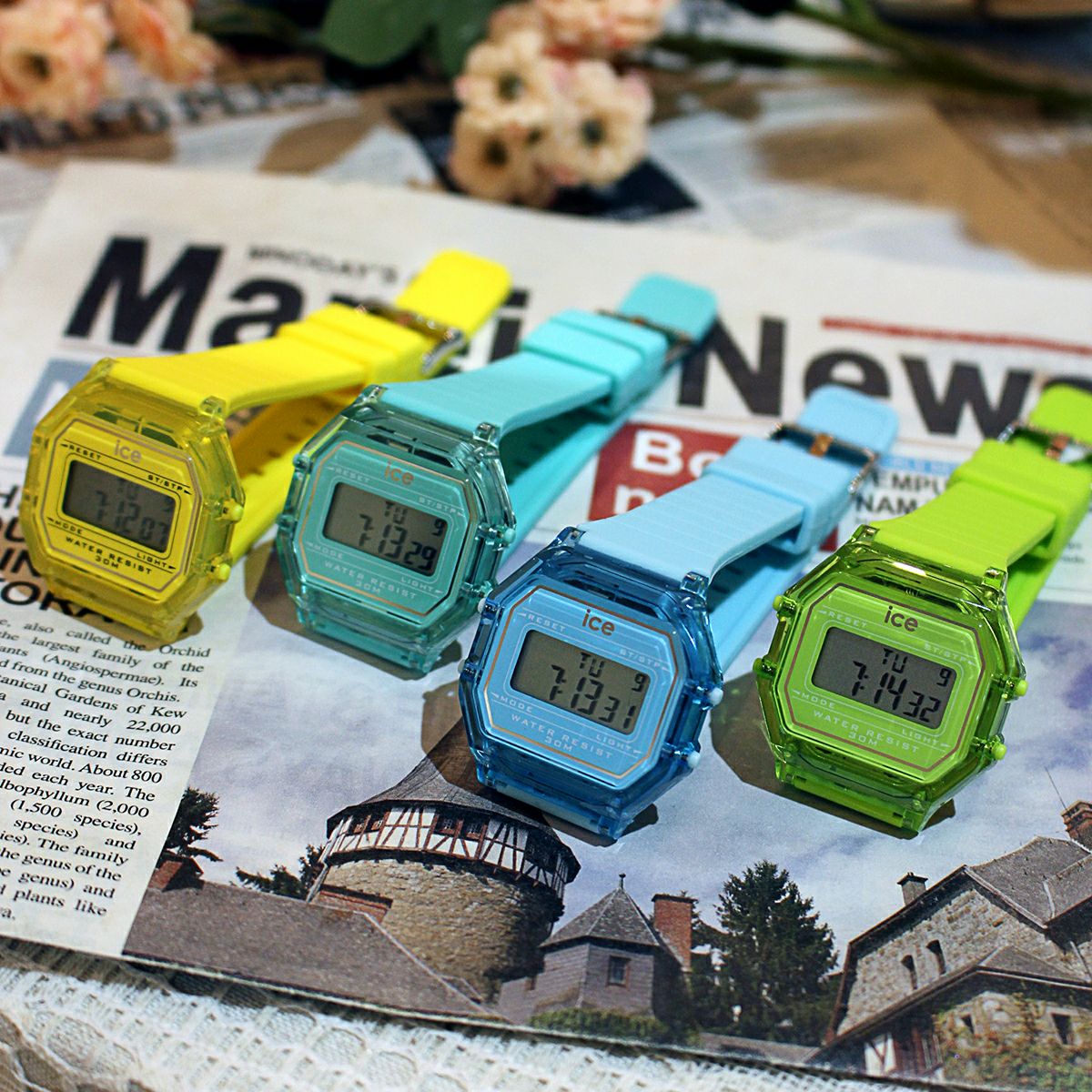 アイスデジットレトロ グリーンライム スモール