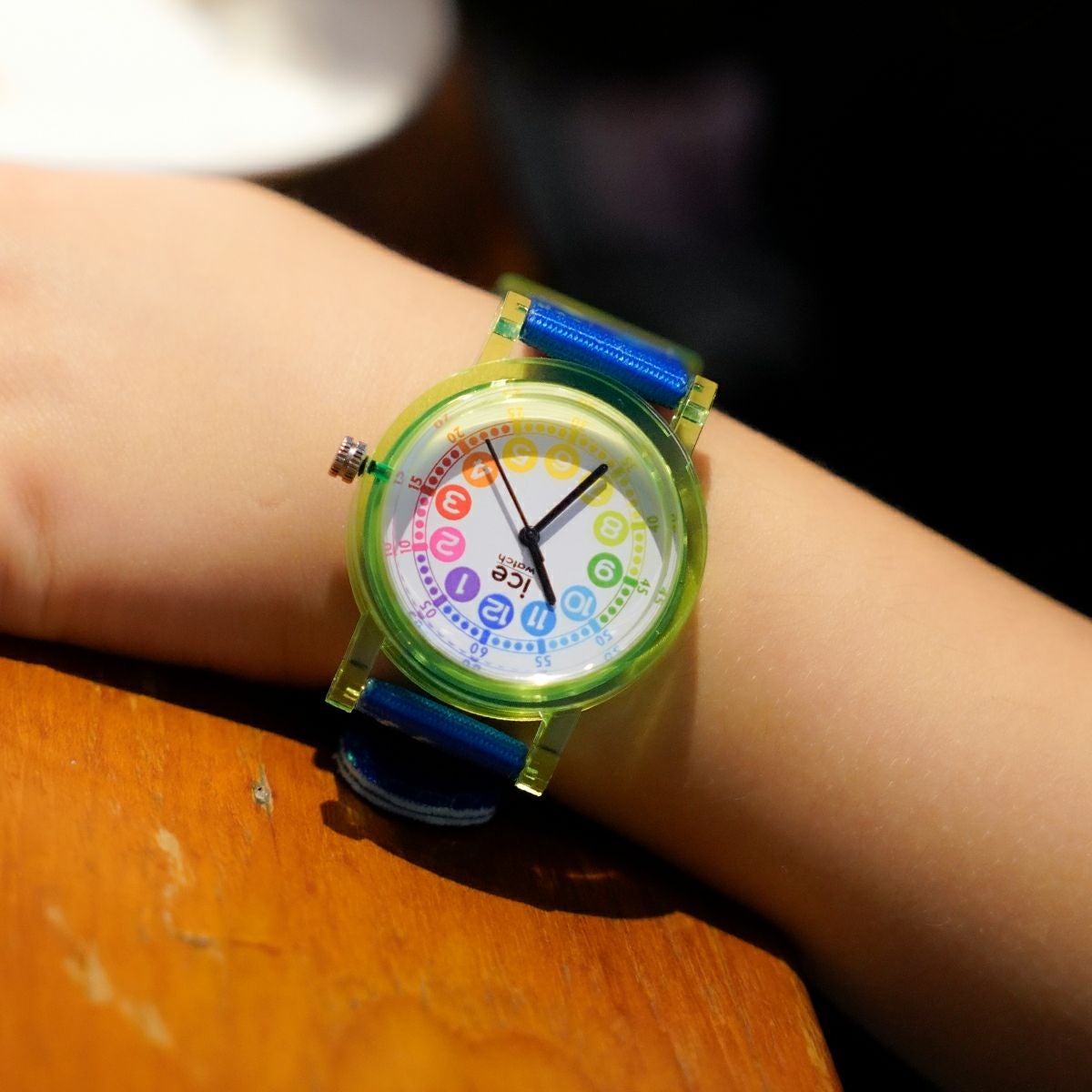腕時計 ice wat.ch ICE-WATCH / アイスウォッチ ICE chrono ブルーライム ミディアム CH