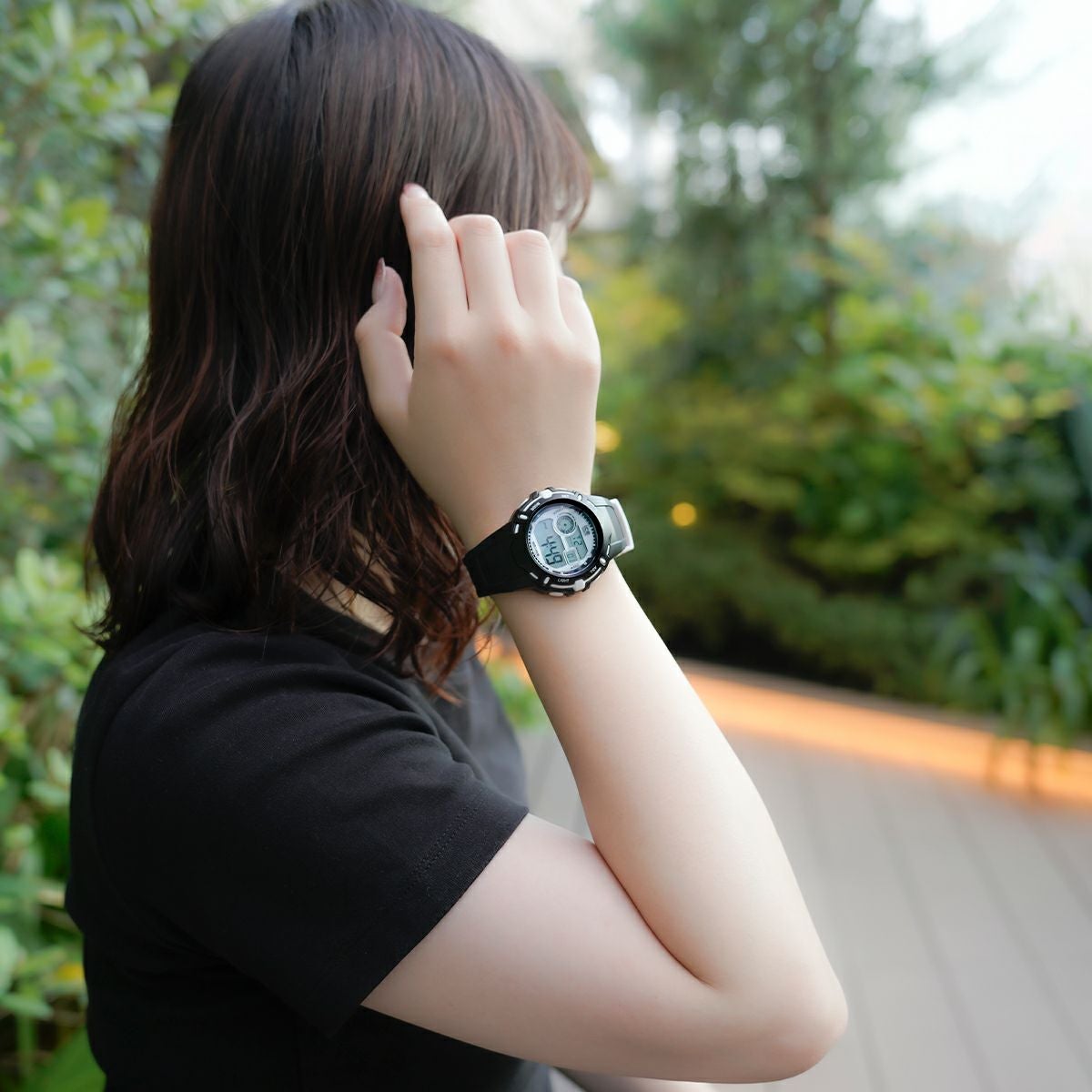 ICE digit explorer - ブラックホワイト - スモール | アイスウォッチ