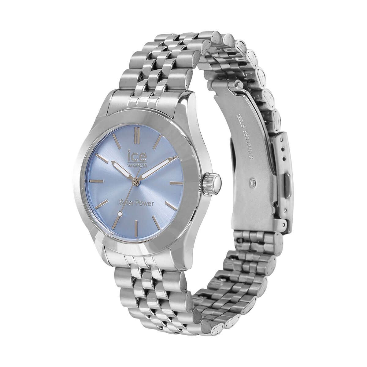 ICE steel - シルバーライトブルー - スモール | アイスウォッチ公式