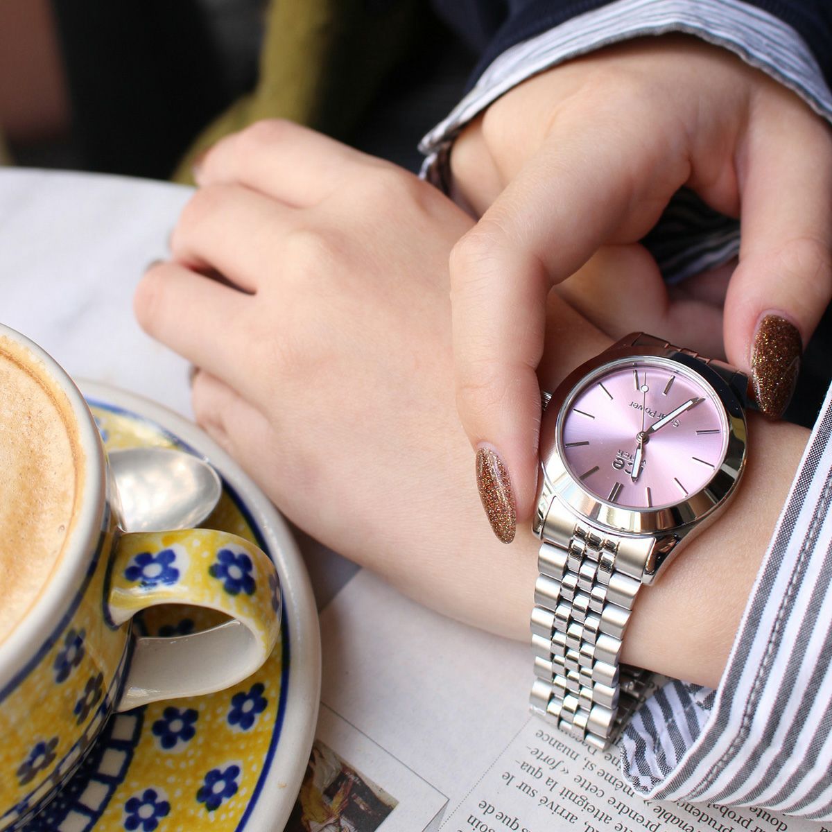 ICE steel - シルバーライトピンク - スモール | アイスウォッチ公式