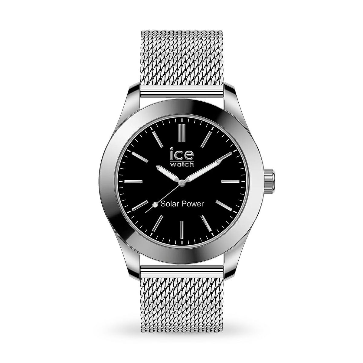ICE steel - シルバーブラック - ミラネーゼ - ミディアム | アイス