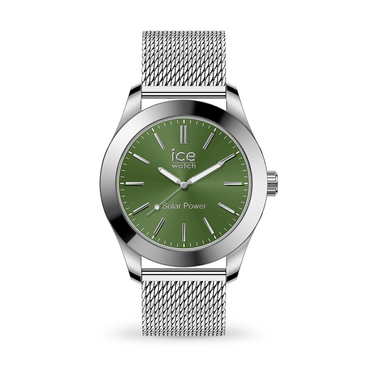 ICE steel - シルバーグリーン - ミラネーゼ - ミディアム | アイス