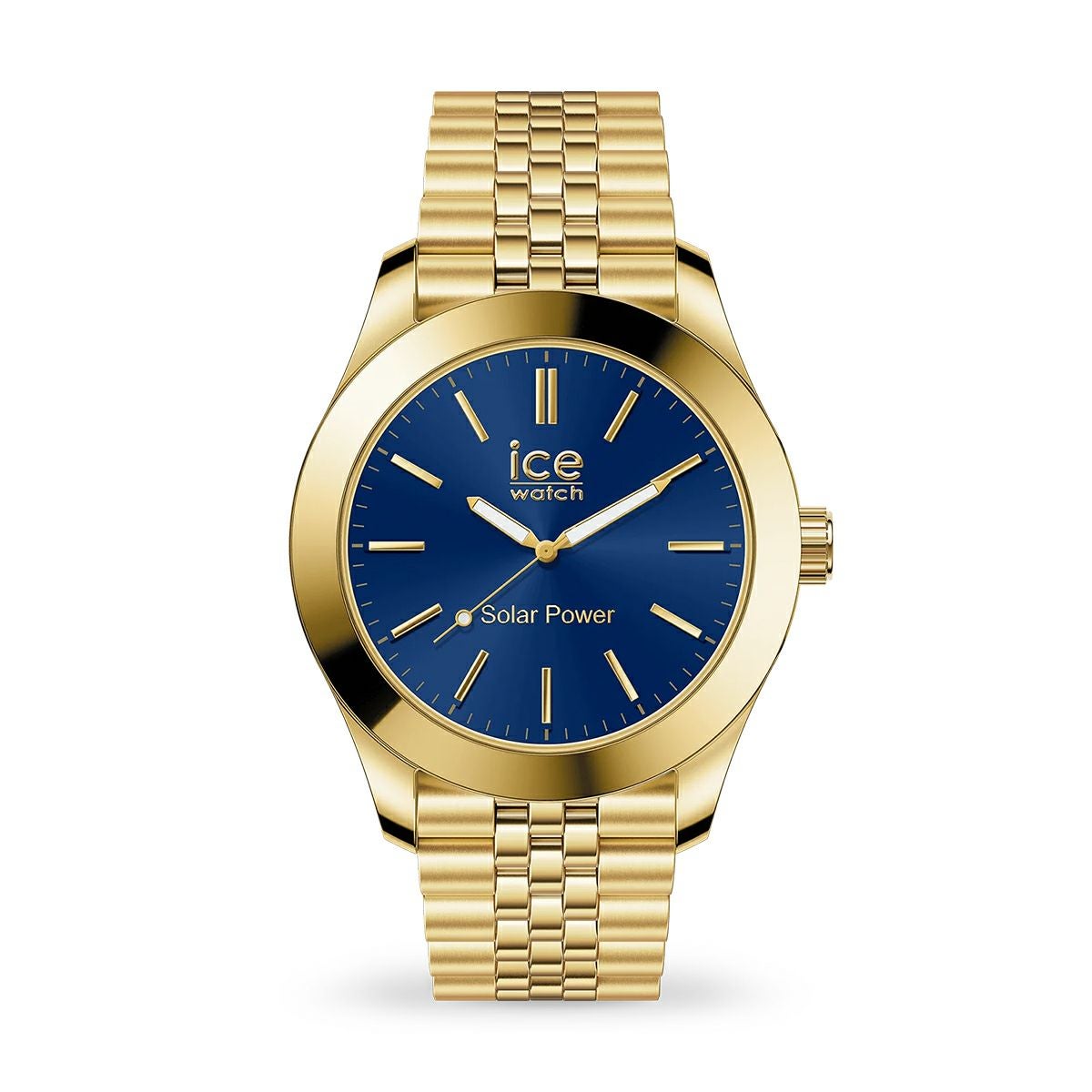 ICE steel - ゴールドブルー - ミディアム | アイスウォッチ公式
