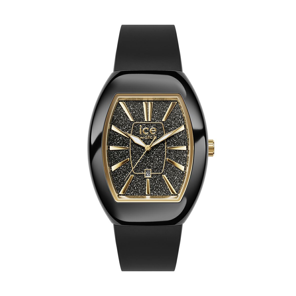 ICE boliday dome - ブラックグリッターゴールド - スモール