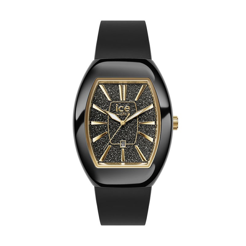 アイスボリデイ　ドーム ブラックグリッターゴールド