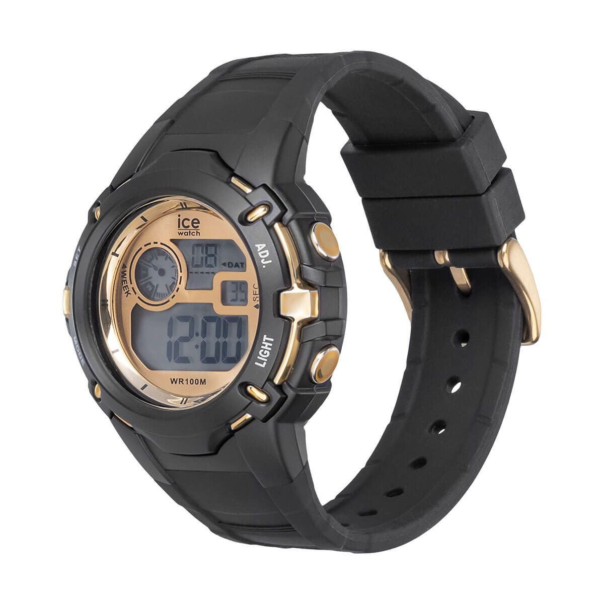 ICE digit explorer - ブラックゴールド - スモール | アイスウォッチ