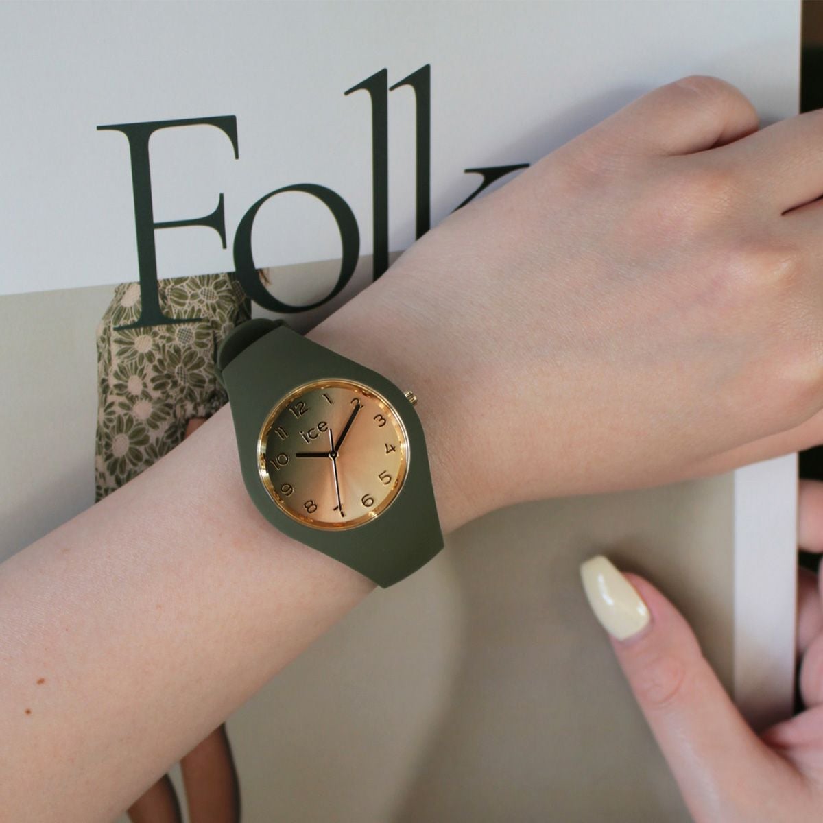 ICE sunset 2025 - オリーブグリーン - スモール+